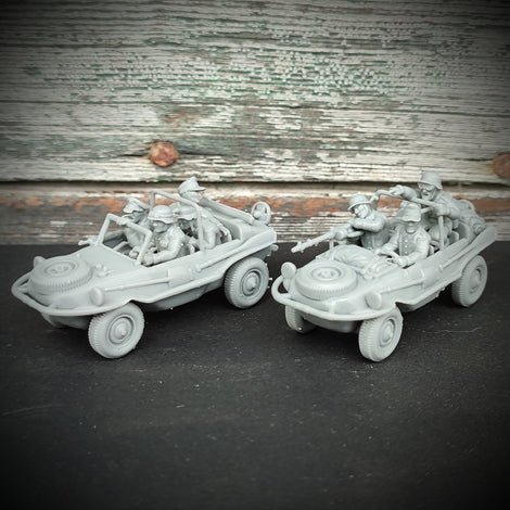 WW2 Schwimmwagen (2 pack) 15mm image 0