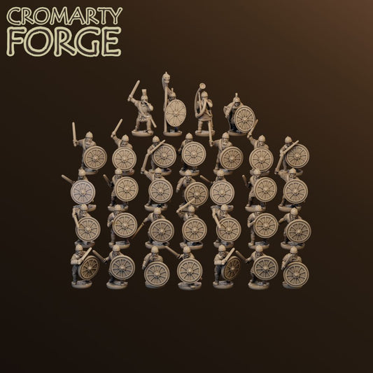 15mm Late Roman Armoured Infantry Attacking Sword Unit image 0
