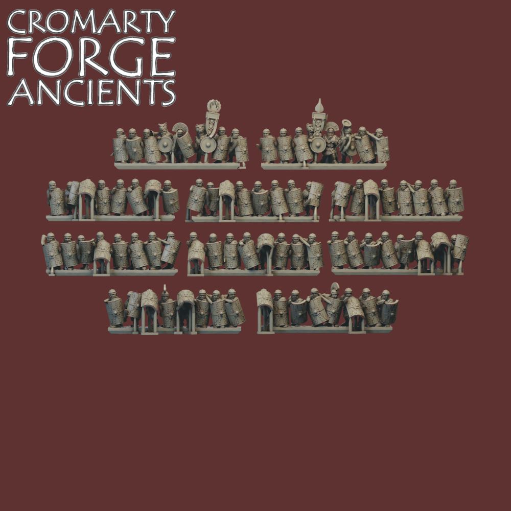 10mm Early Imperial Romans: Legionaries Attacking image 1