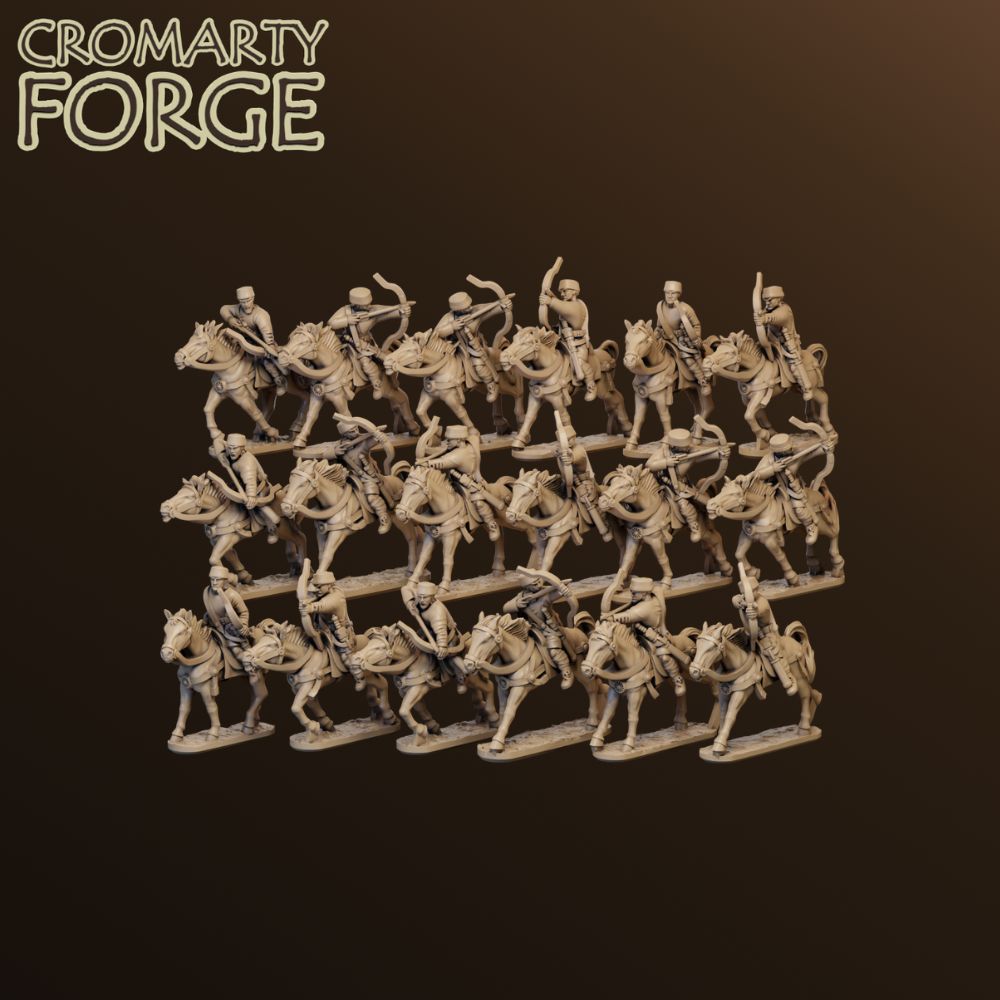 15mm Late Roman Uarmoured Cavalry Archers Unit image 0