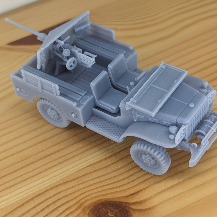 WW2 US Pacific Dodge 3/4 Ton Weapons Carrier 20mm image 1