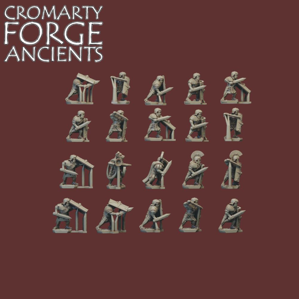 10mm Early Imperial Romans: Legionaries Attacking image 2