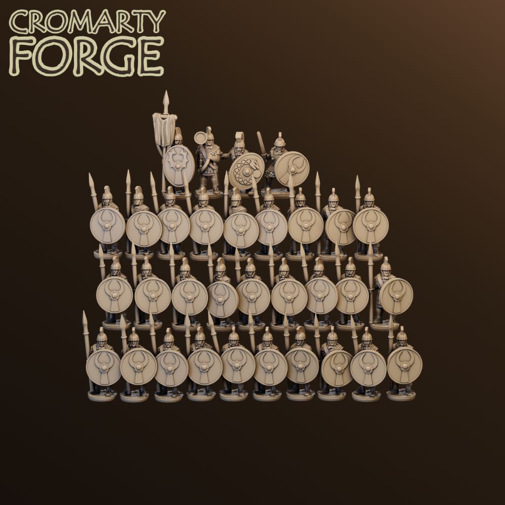 15mm Late Roman Palatina Infantry Standing Unit image 0