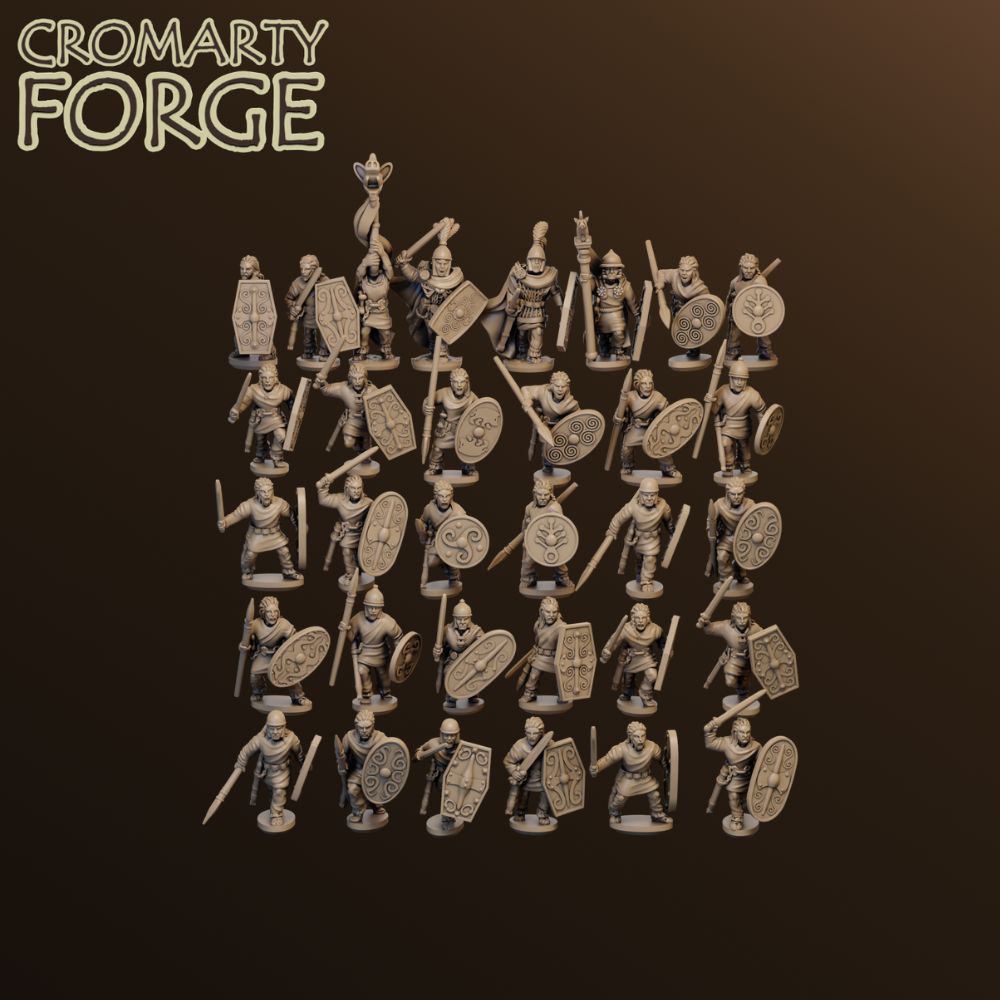 15mm Gallic Warriors Unit image 0