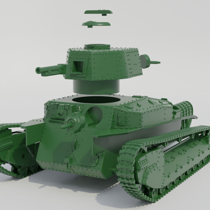 WW2 Japanese Type 89B I-Go Medium Tank 15mm image 1