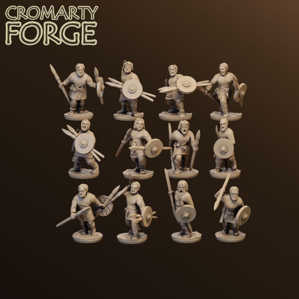 15mm Goth Javelin Skirmishers Small Unit image 0