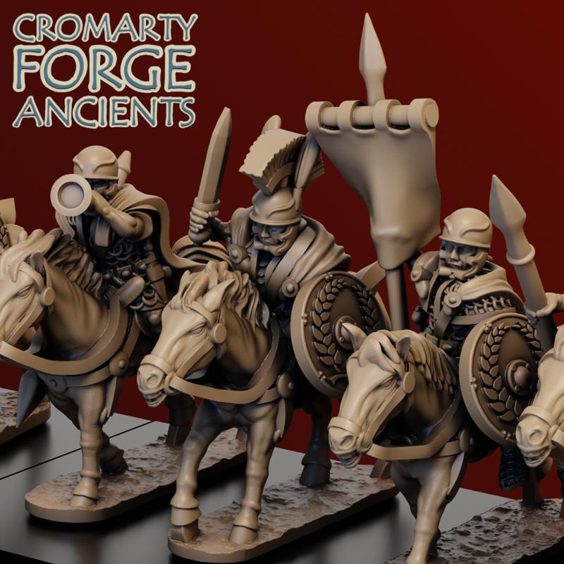 10mm Late Republic Roman Cavalry Unit image 2