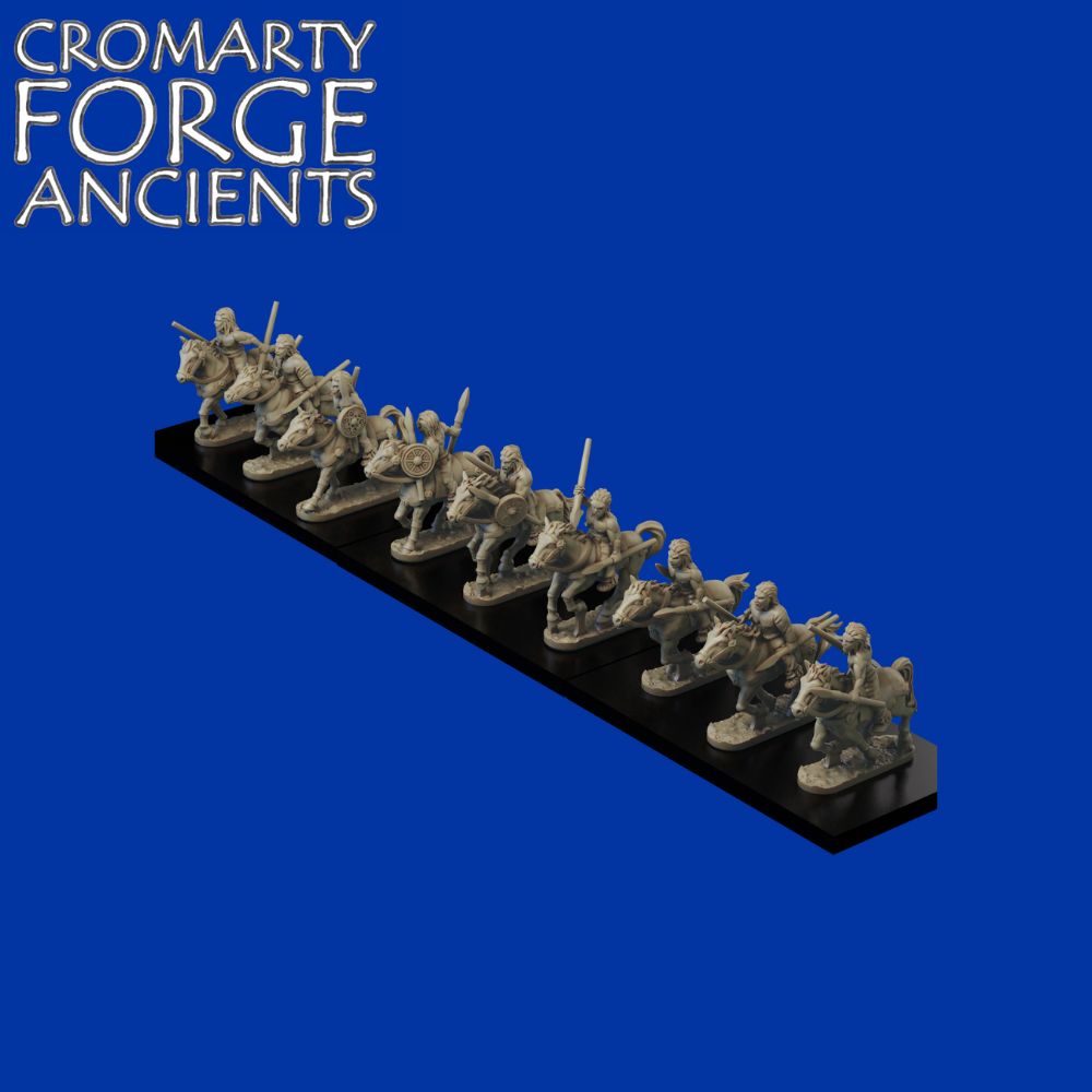 10mm Gallic: Mounted Skirmishers image 2