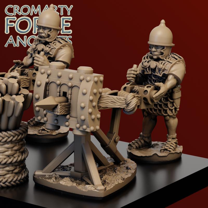 10mm Late Republic Roman Scorpion Bolt Throwers image 1