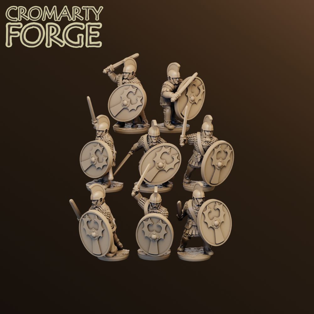 15mm Late Roman Palatina Infantry Attacking Sword Pack Breaker image 0