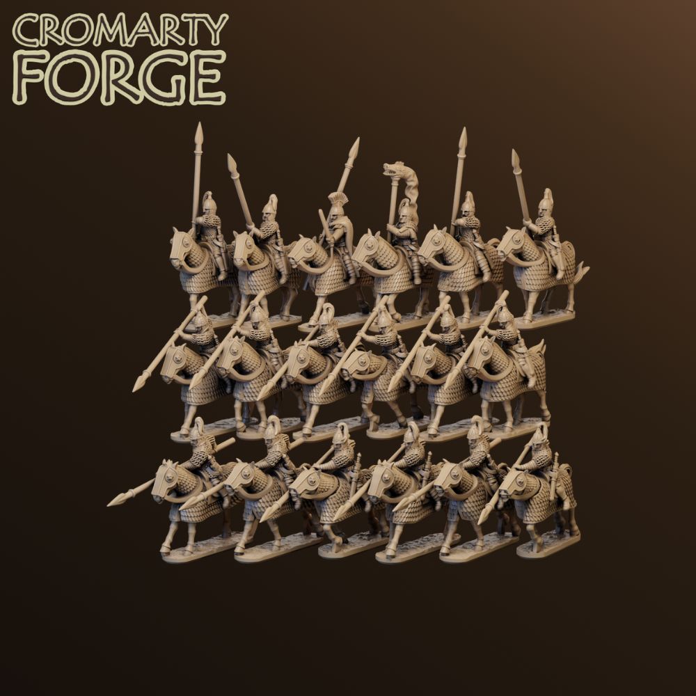 15mm Late Roman Cataphracts Unit image 0