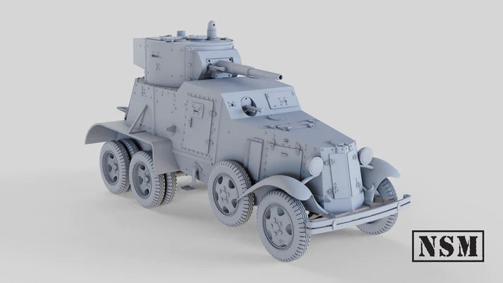 WW2 Russian BA6 armoured car 20mm image 0