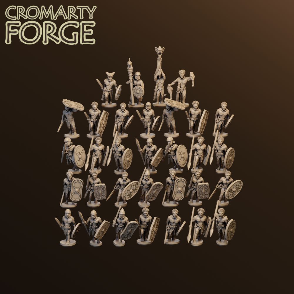 15mm Briton Fanatics Unit image 0