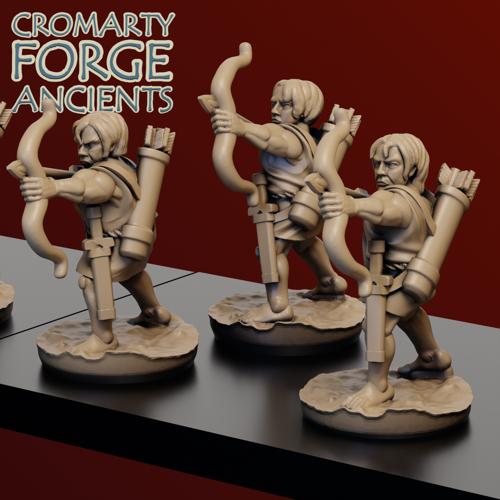 10mm Greek Archers Small Unit