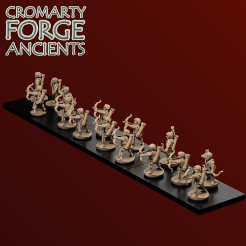 10mm Greek Archers Small Unit