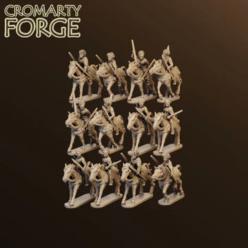 13.5mm Briton Skirmisher Cavalry Small Unit