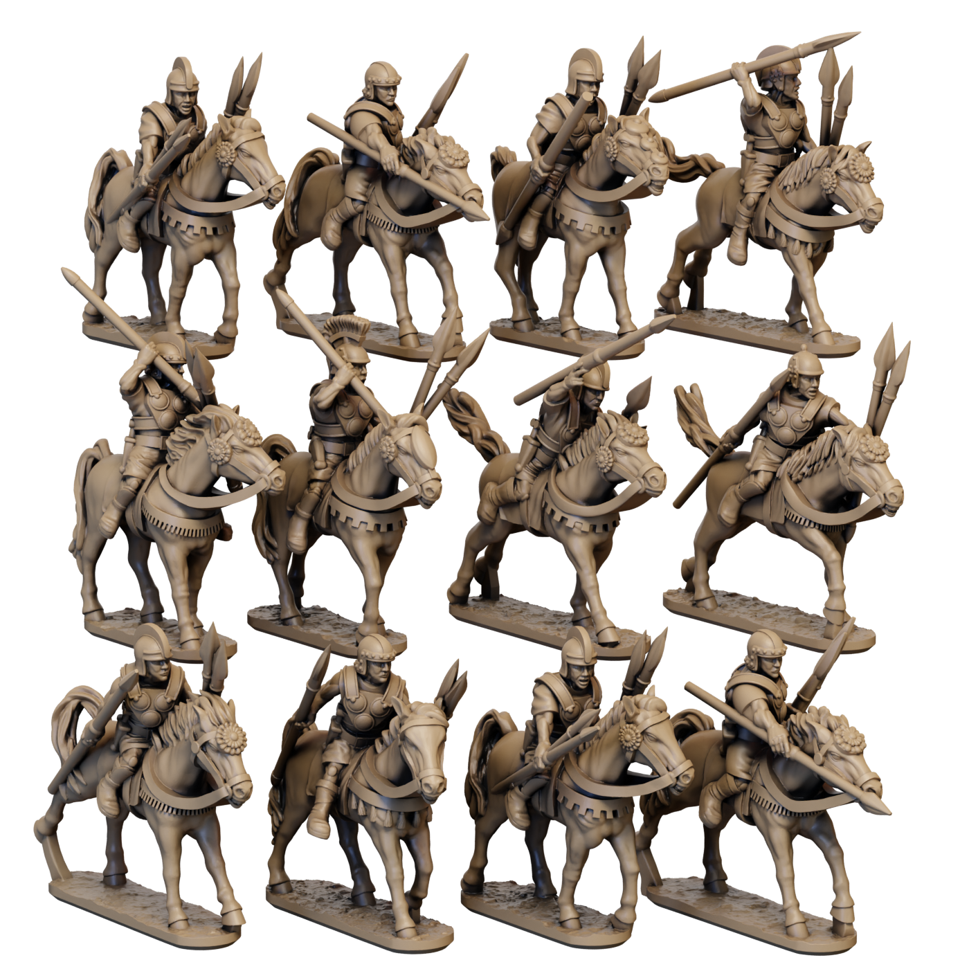 10mm Spanish Light Cavalry Small Unit