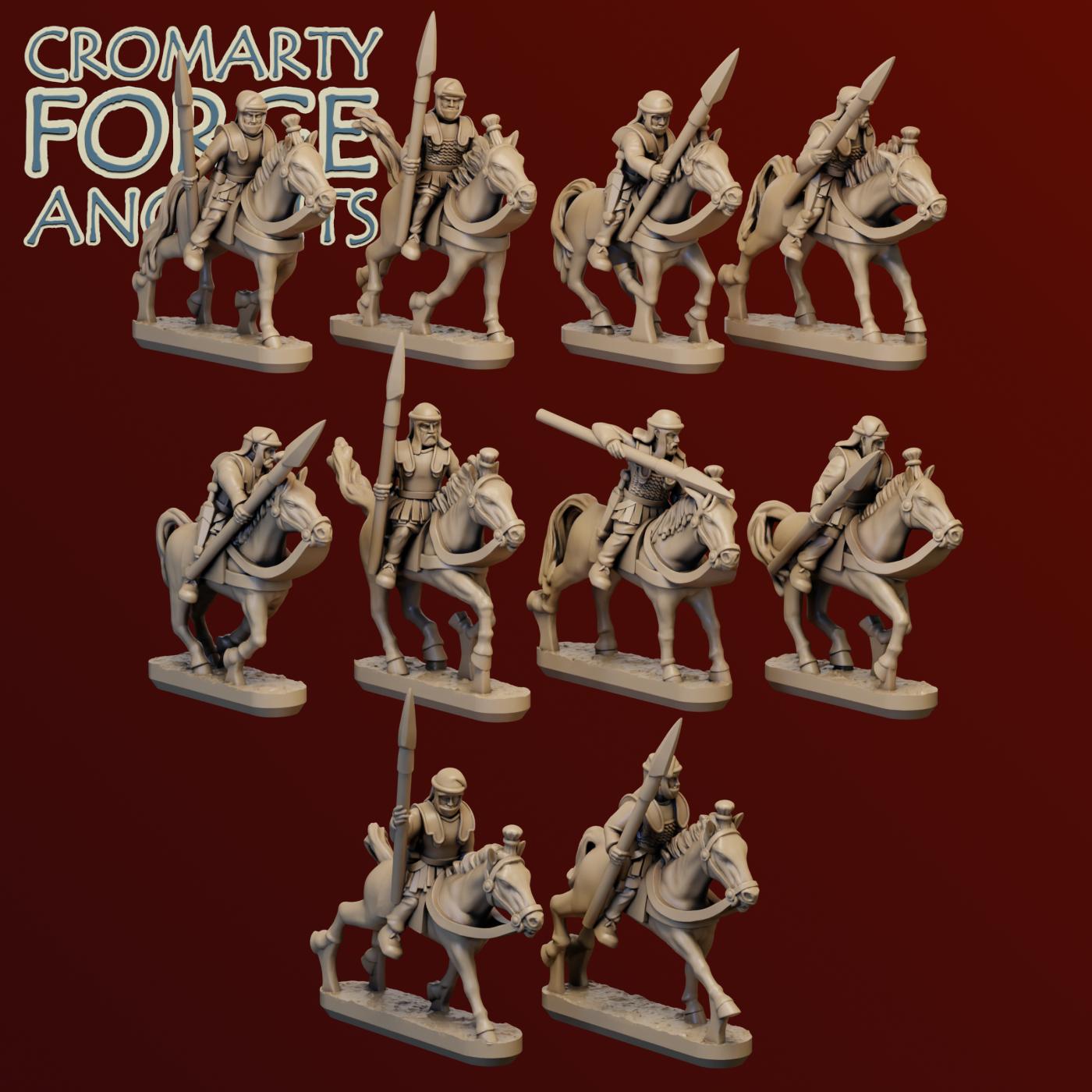 15mm Achaemenid Persian Medium Cavalry Armoured Spear And Bow Unit