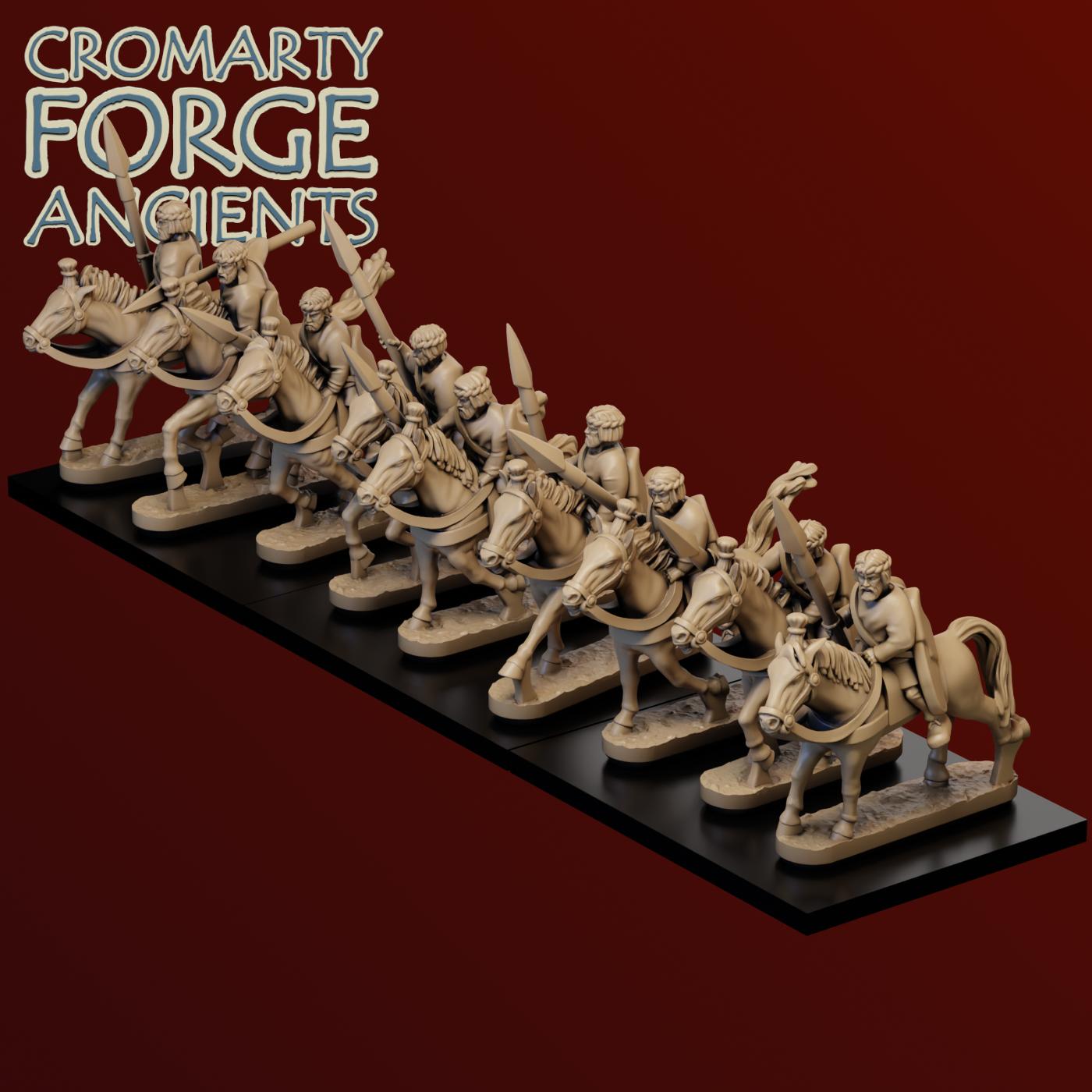 15mm Achaemenid Persian Medium Cavalry Spear Unit