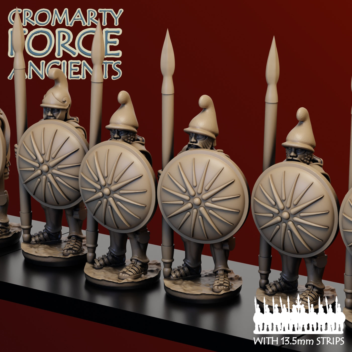 15mm Macedonian Hypaspists standing pack breaker