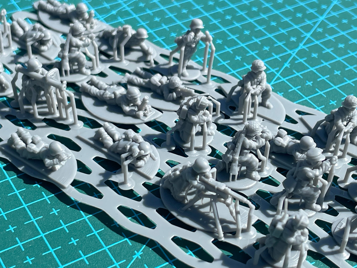 WW2 German Late War Infantry Heavy Weapons 1943-45 15mm - Platoon