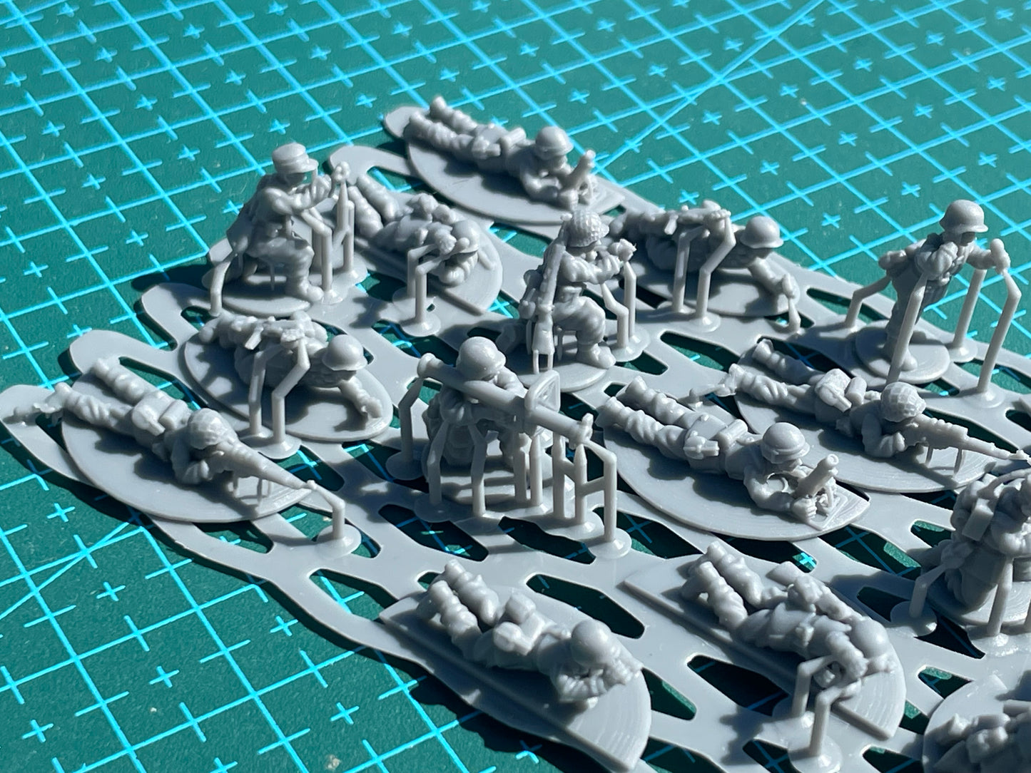 WW2 German Late War Infantry Heavy Weapons 1943-45 15mm - Platoon