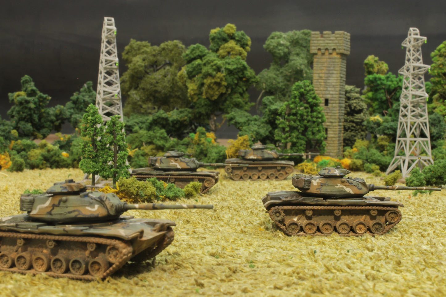 Cold War USA M60A3 Platoon 06mm