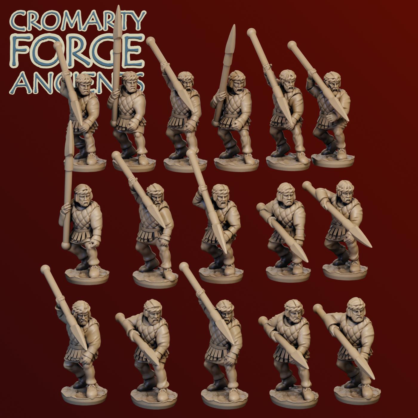 15mm Achaemenid Persian Immortal Infantry Attack Armour Cuirass Spear And Bow Pack Breaker