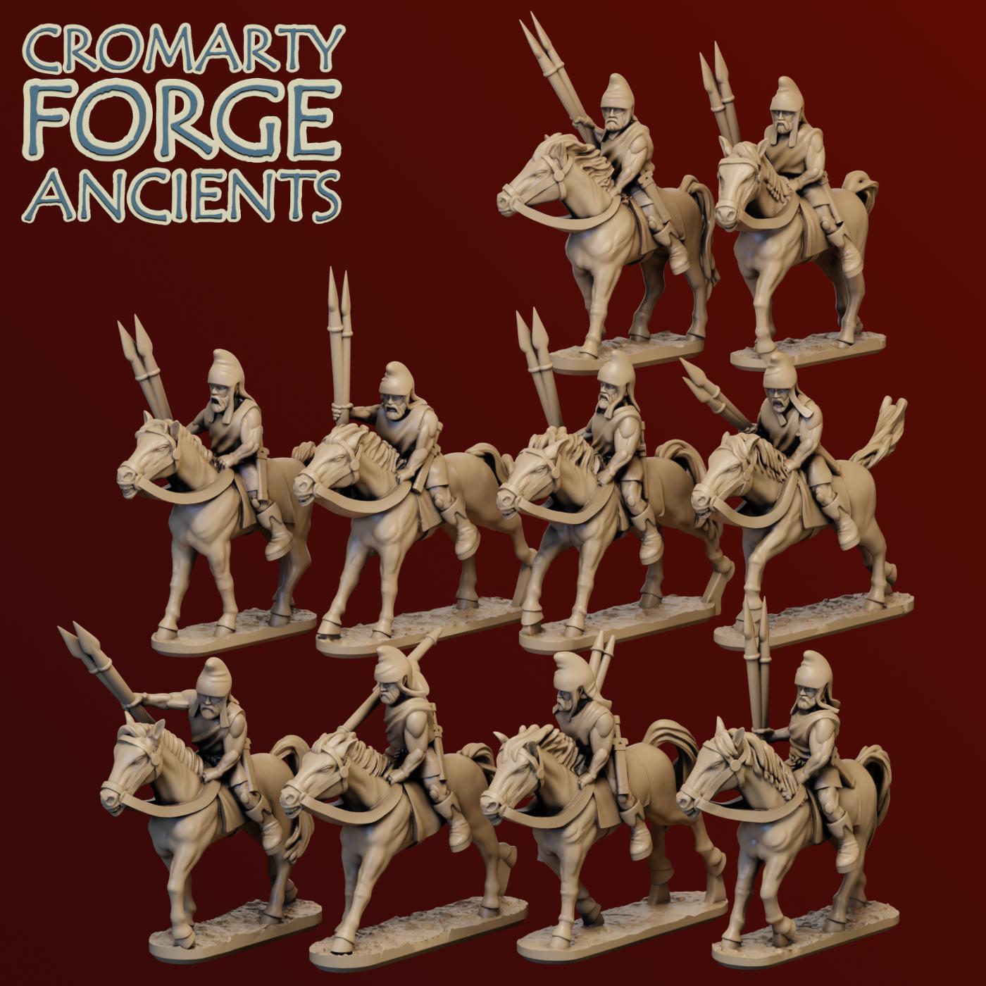 15mm Thracian Light Cavalry Unit