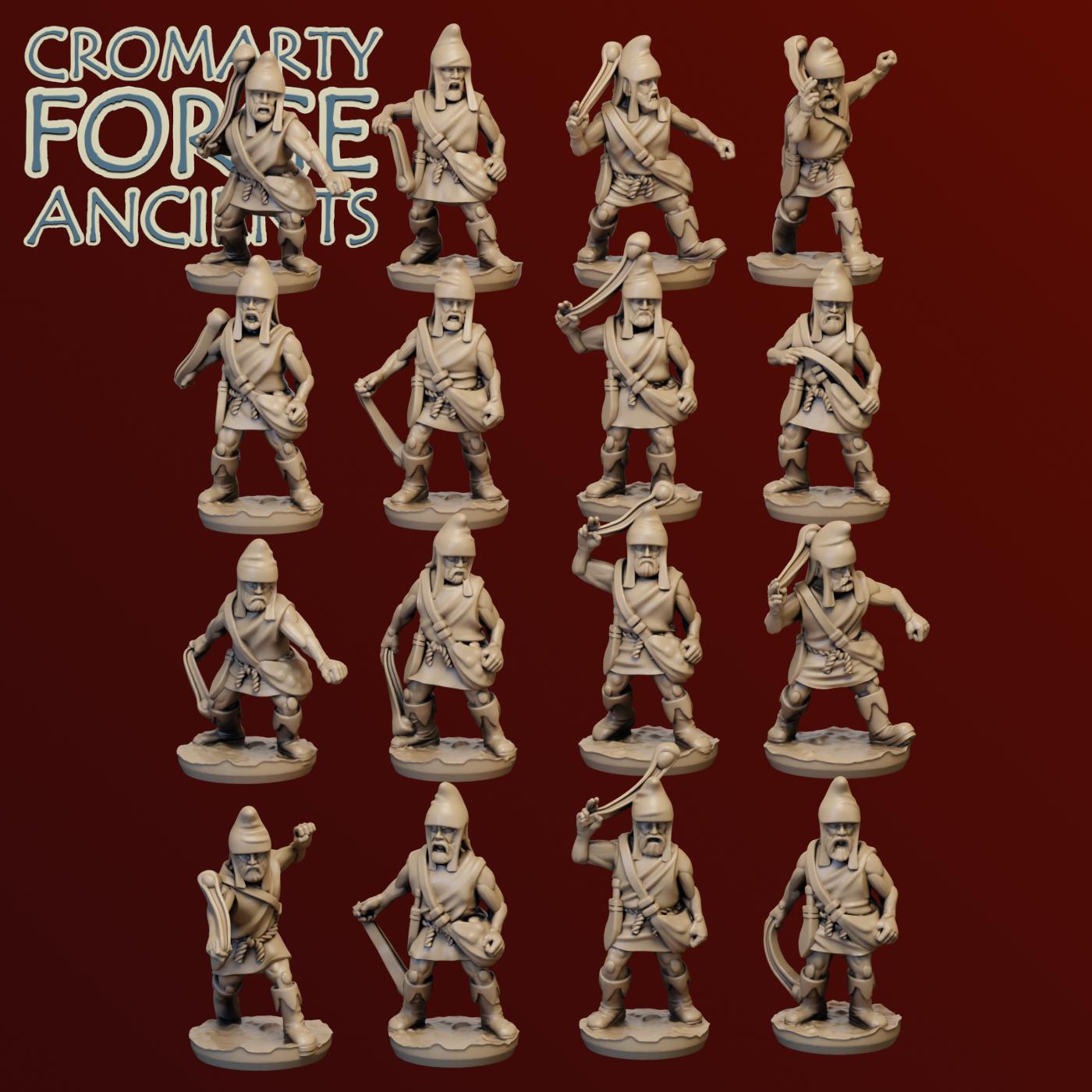 15mm Thracian Slingers Small Unit