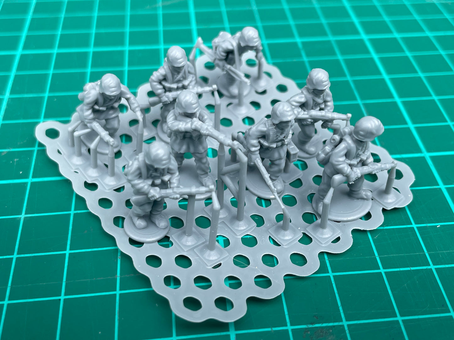 WW2 German Panzergrenadier squad D 20mm