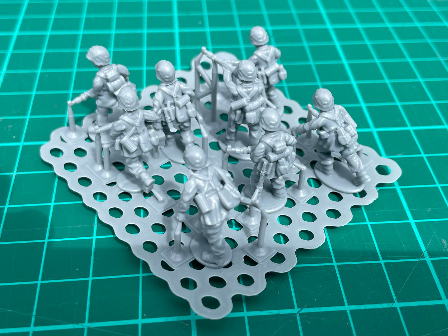 WW2 German Panzergrenadier squad D 20mm