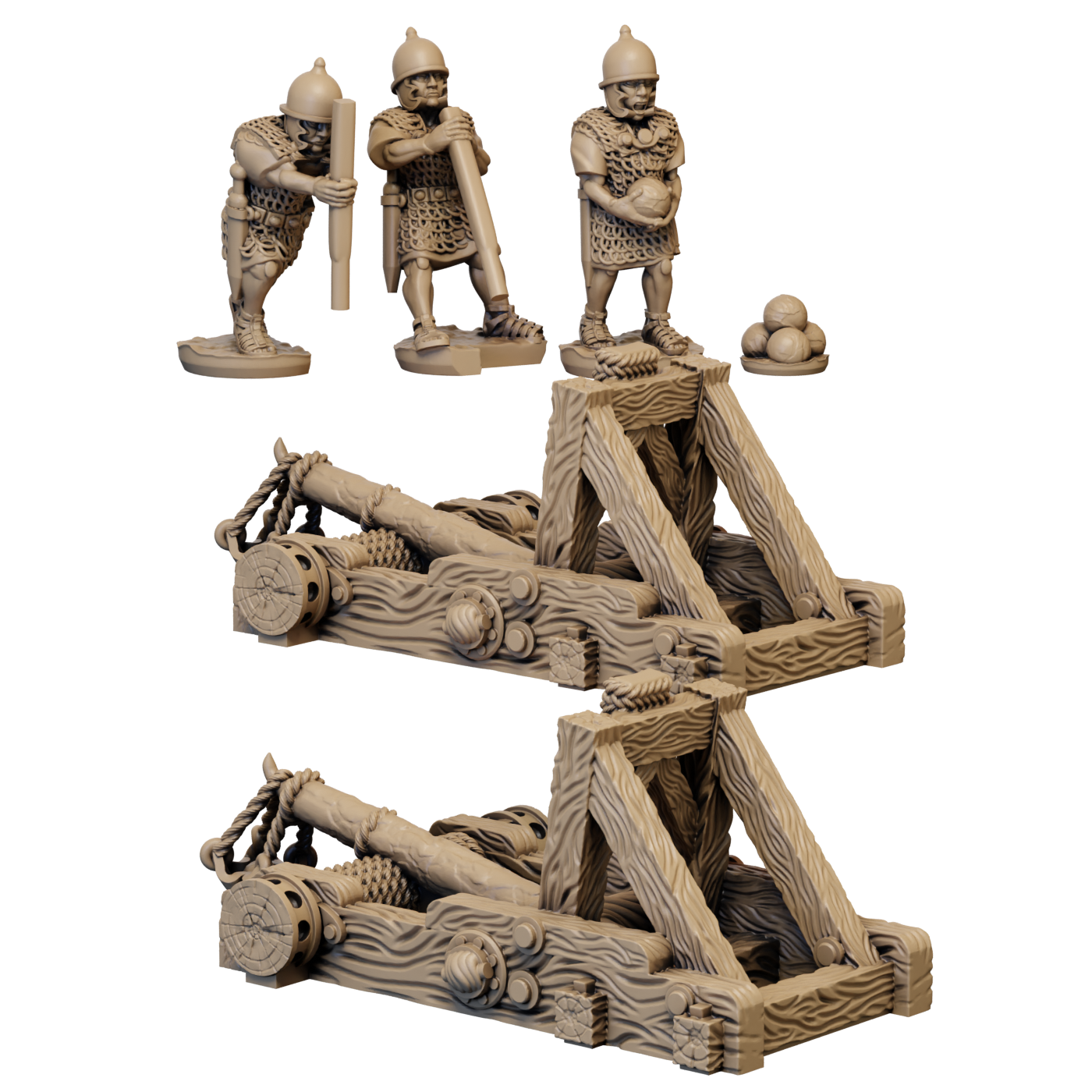 10mm Late Republic Roman Onagers image 0