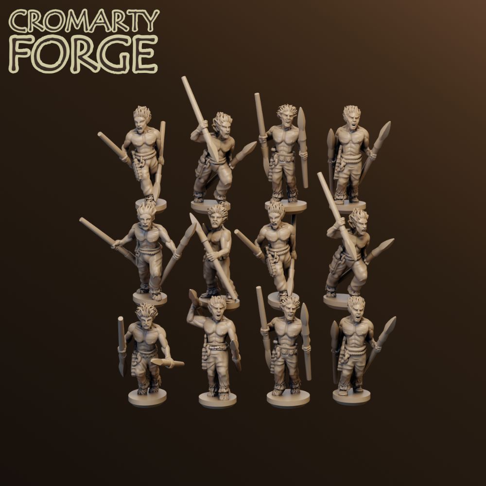 15mm Briton Javelin Skirmishers Small Unit image 0