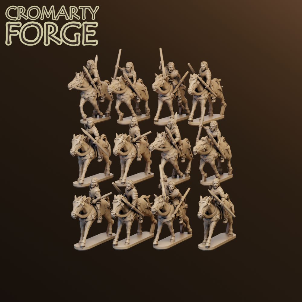 15mm Gallic Skirmisher Cavalry Small Unit image 0