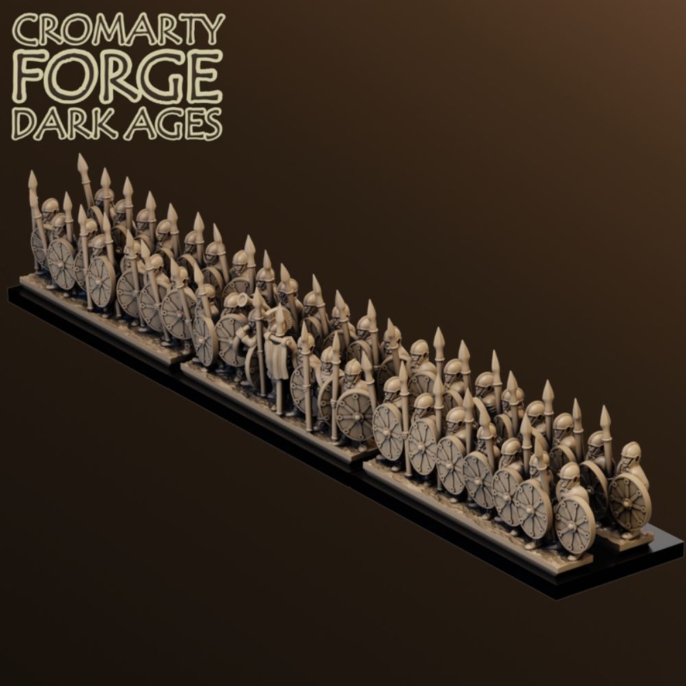 10mm Late Imperial Roman Unarmored Infantry image 0