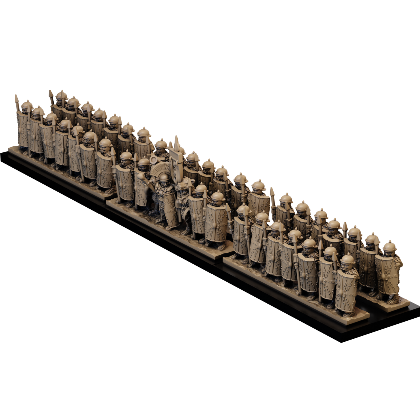 10mm Late Republic Roman Legionaries Standing Unit image 5
