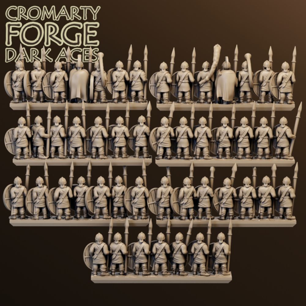 10mm Late Imperial Roman Unarmored Infantry image 3