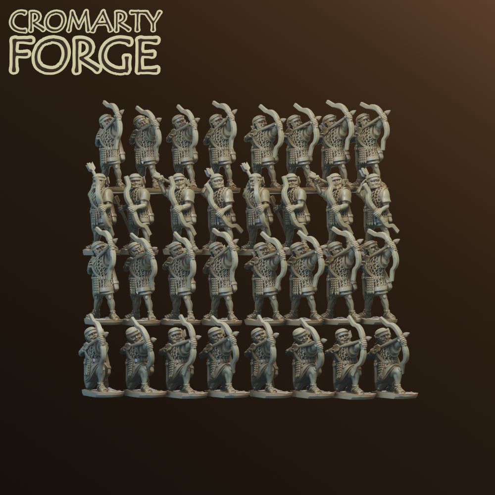 15mm Early Imperial Roman Archers Unit image 0
