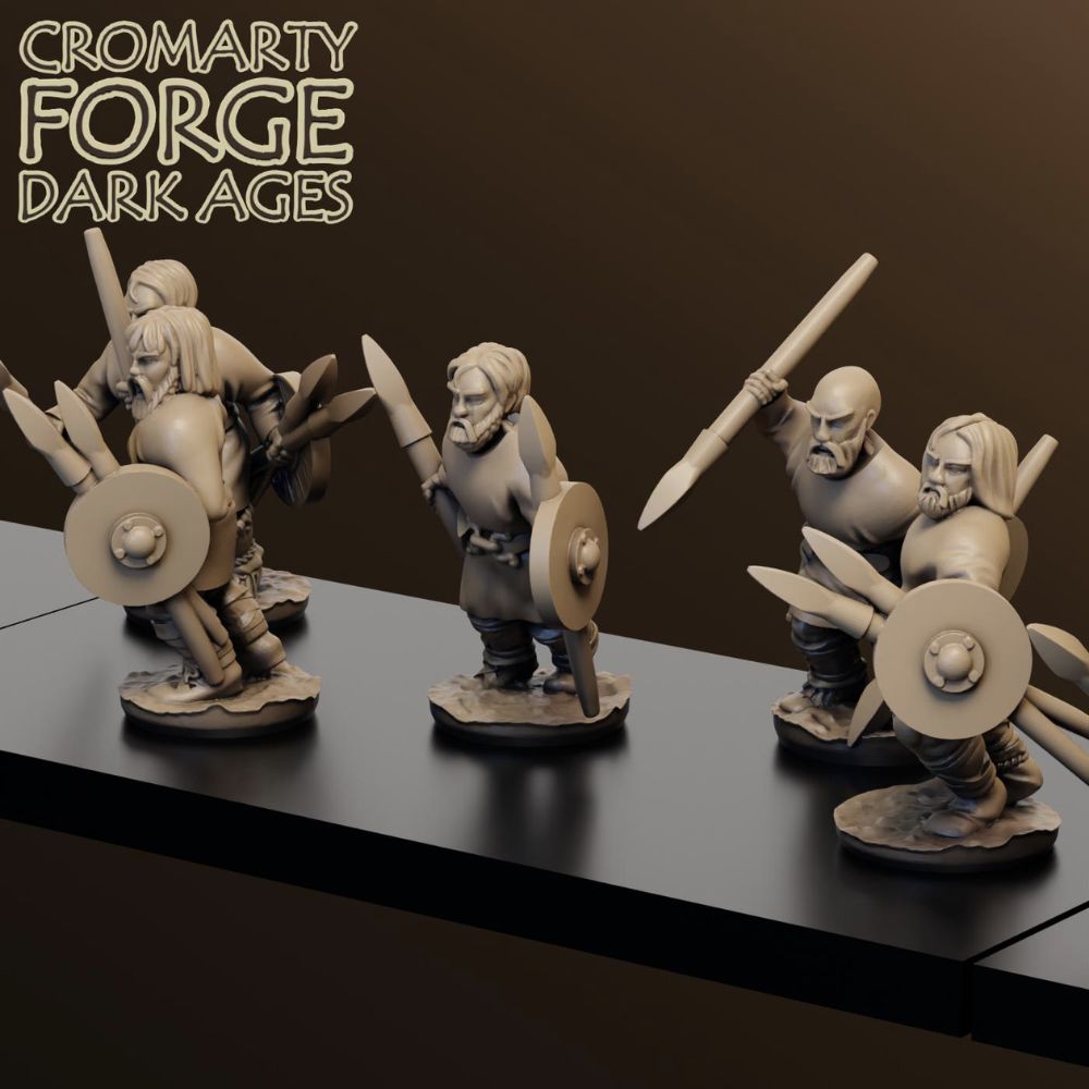10mm Goths with Javelins image 0
