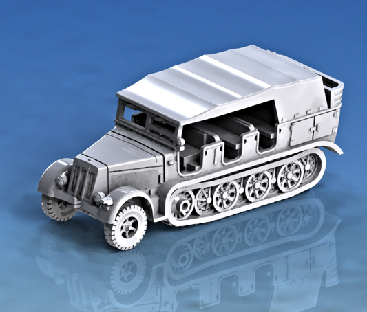 WW2 SdKfz 7 Halftrack 20mm image 0
