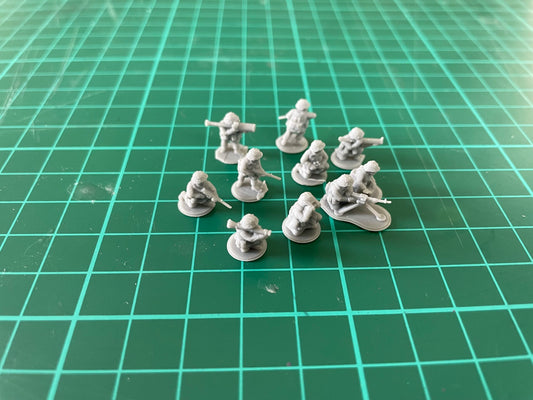 10mm Northag British Infantry Platoon Dismounted image 0