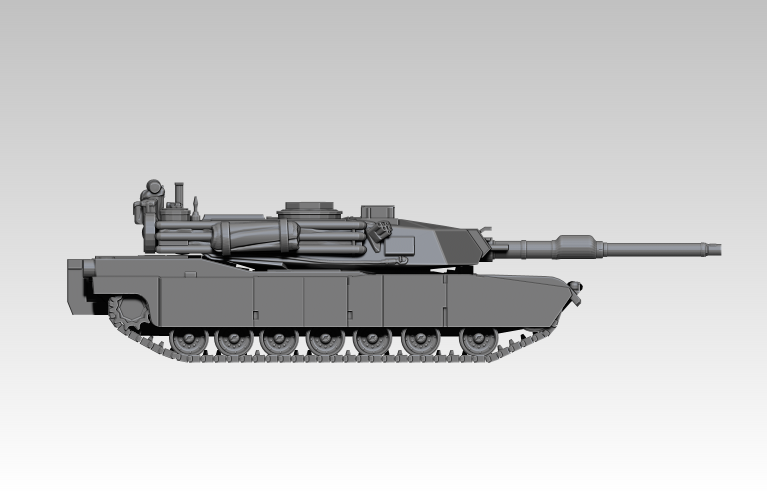 10mm Northag M1A1 Abrams Tank image 0
