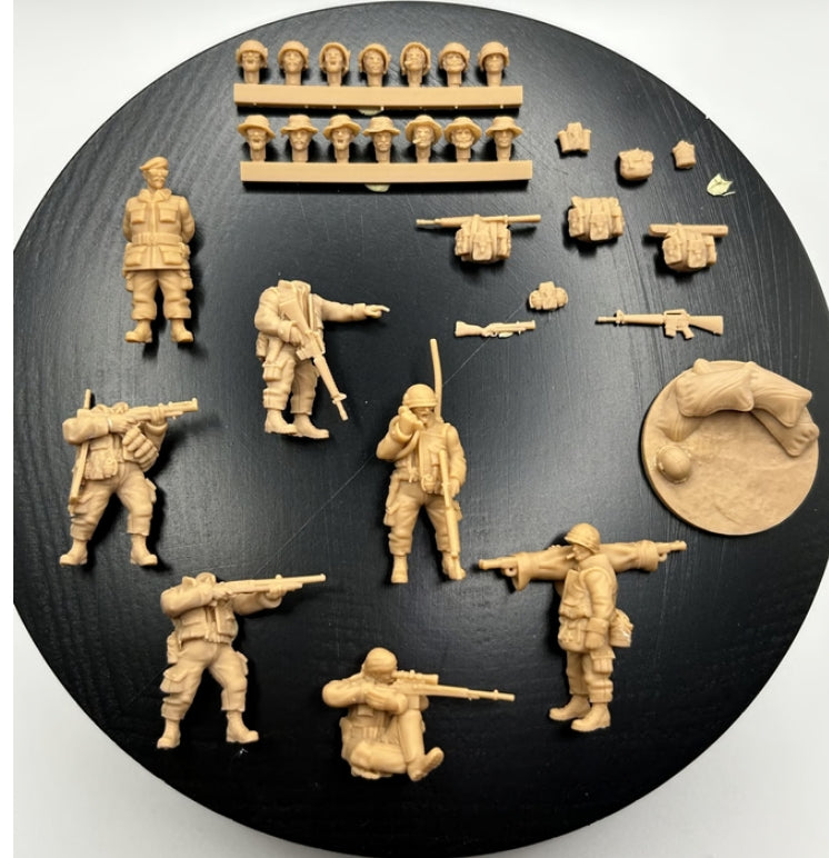 20mm USA Vietnam US Marines Platoon image 2