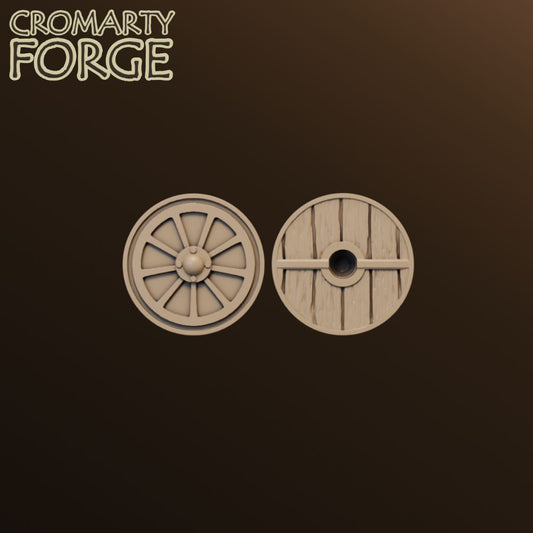 15mm Late Romans Round Shield 5 - Set of 32 image 0