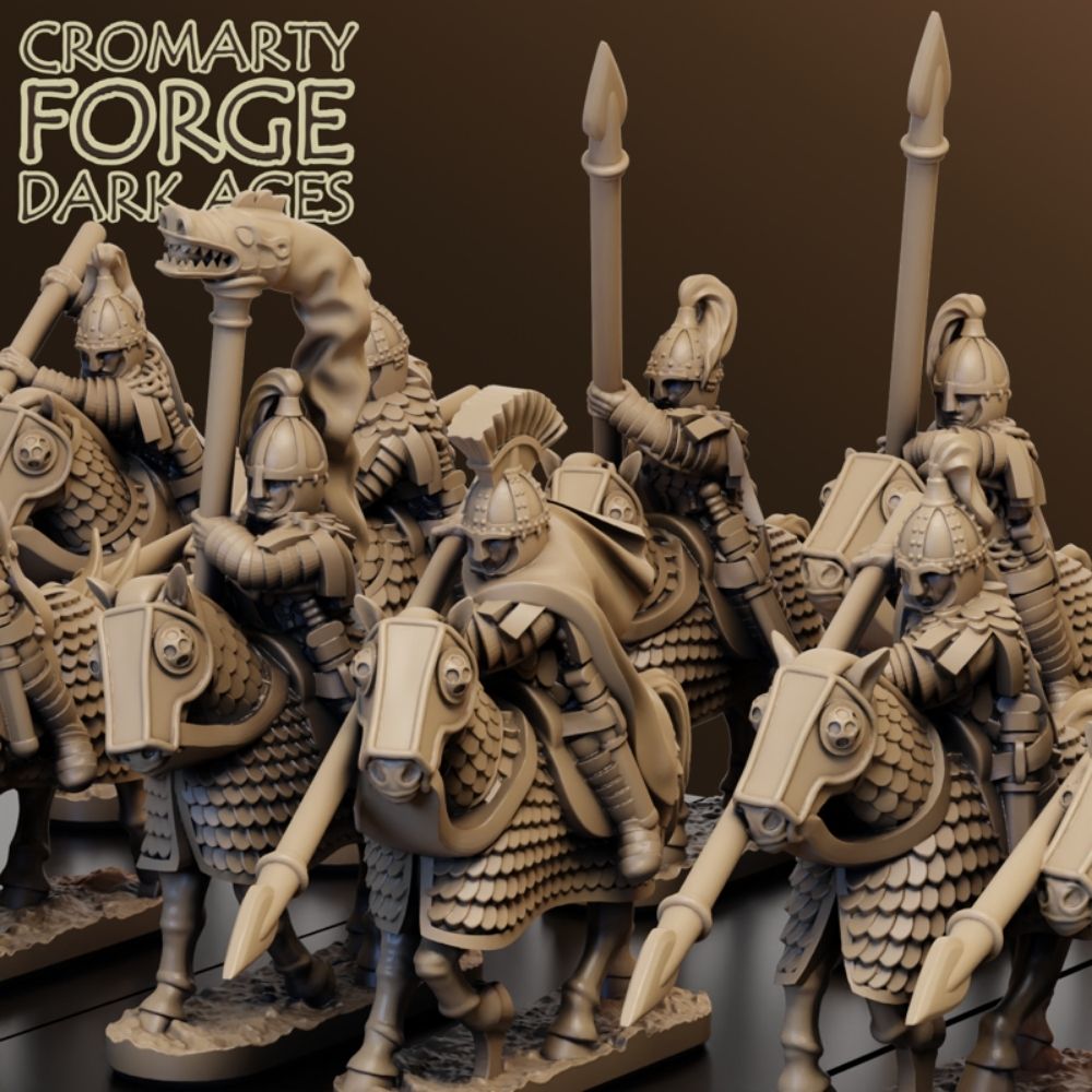 10mm Late Imperial Roman Cataphracts image 1