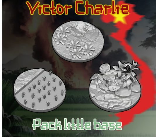 28mm Vietnam Pack of scenic bases (12) image 0