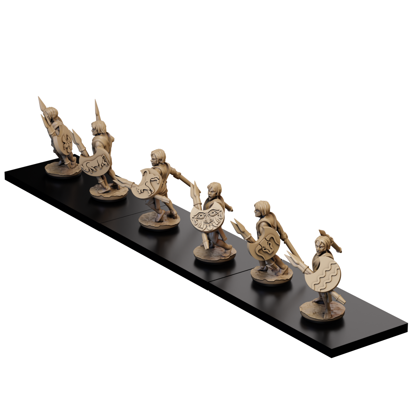 15mm Greek Peltasts Small Unit image 2