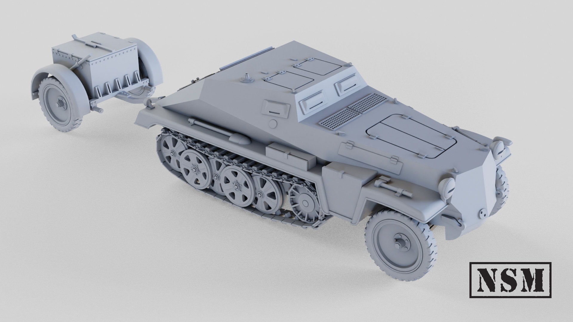 WW2 SdKfz 252 Leichter Gepanzerter Munitionskraftwagen 15mm image 0