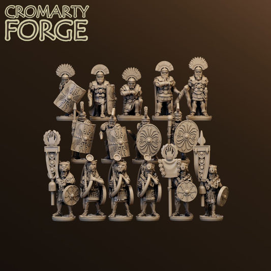 15mm Early Imperial Roman Foot Command image 0